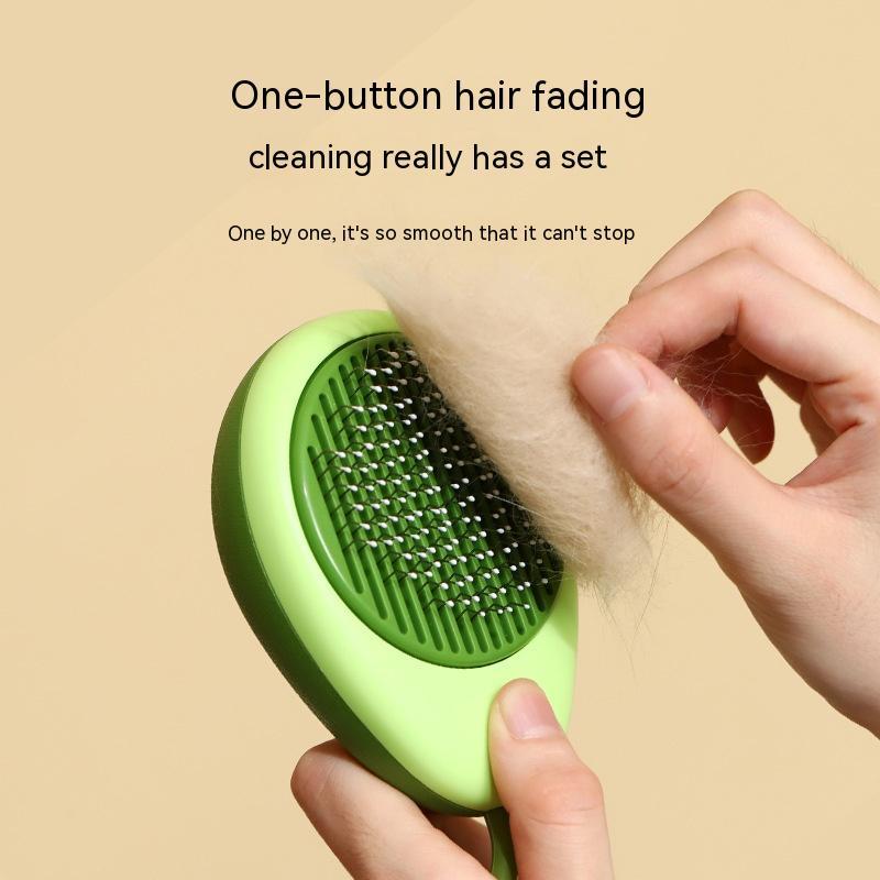 Cat Brush Hair Remover Cleaning Avocado