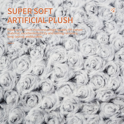 Dog Beds Thickened Rose Velvet Pet