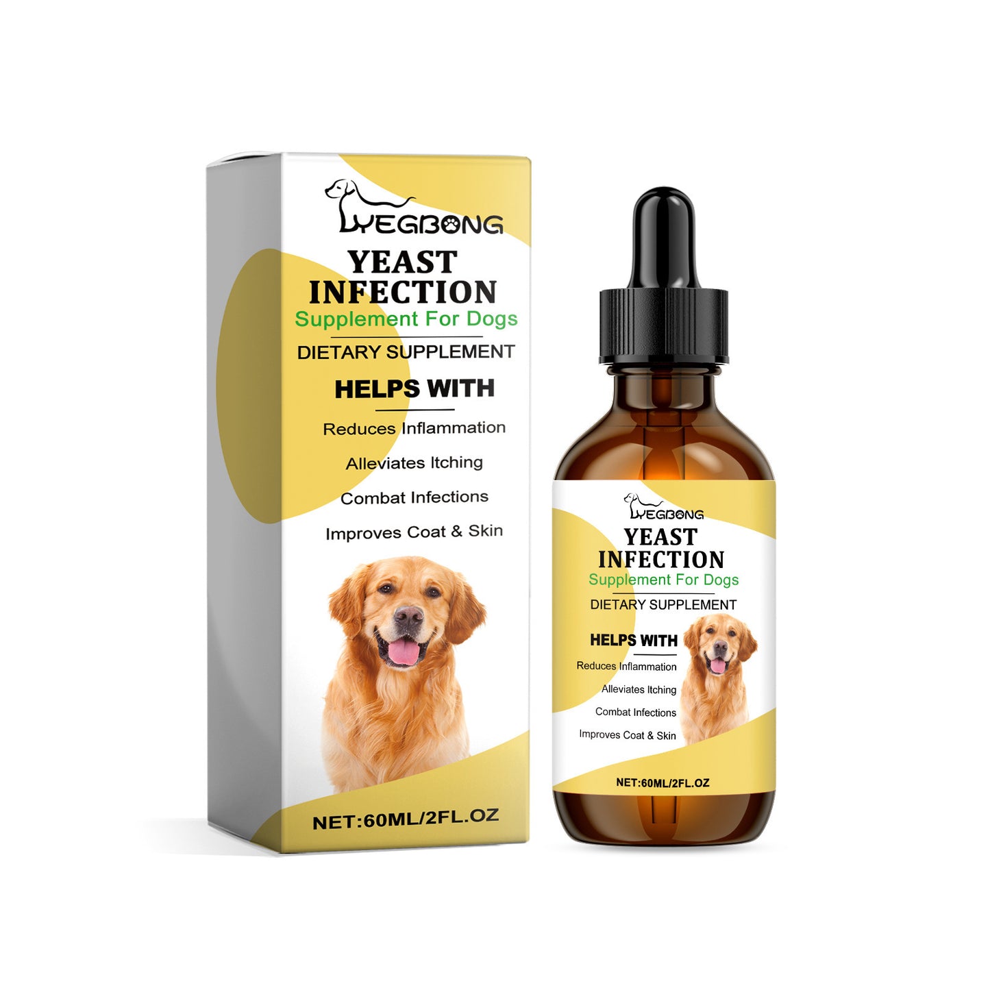 Herbal Yeast Supplement For Relieving Pet External Skin Care